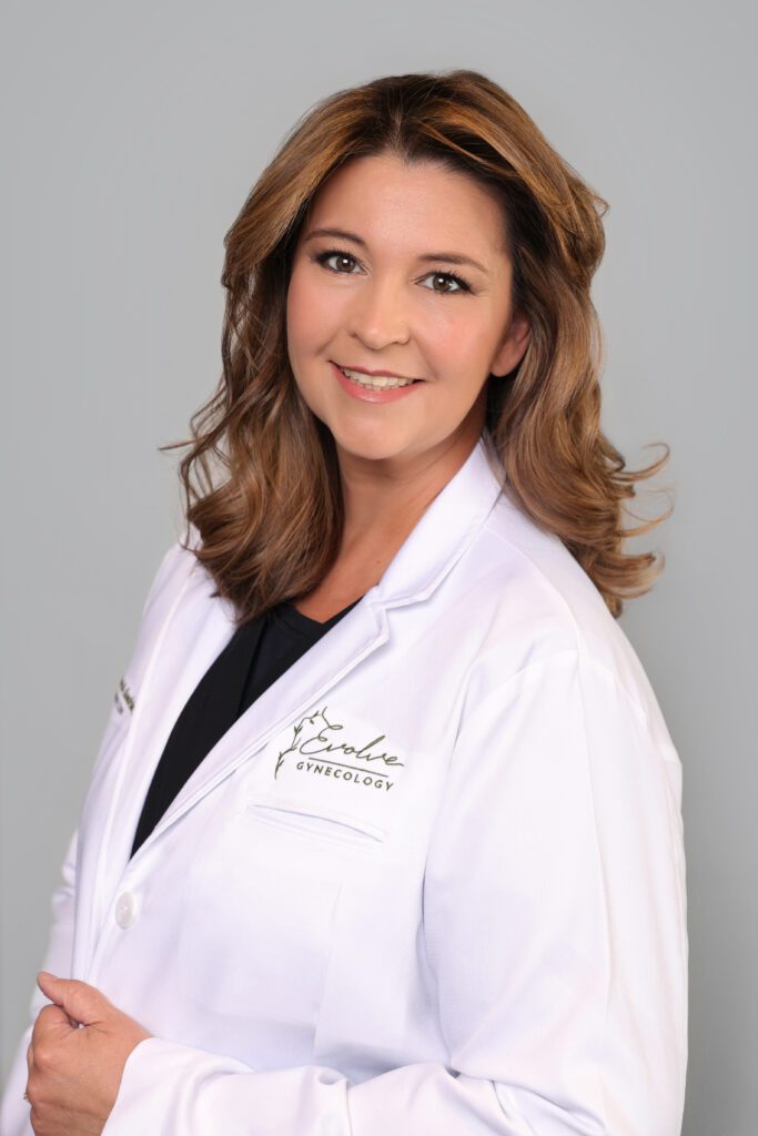 Kari Rodowick-Sandrini PA-C at Evolve Gynecology providing women’s health and primary care support in Las Vegas